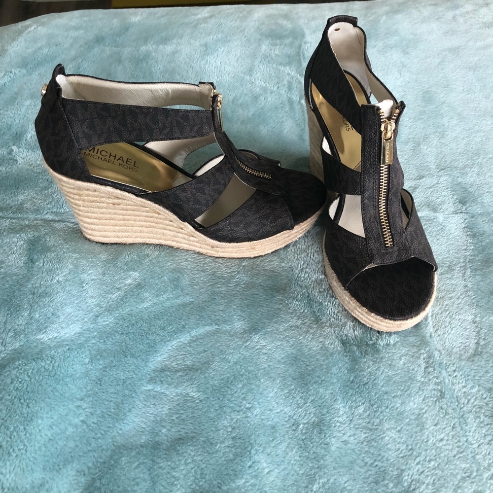 NEW michael kors Damita Platform Wedge